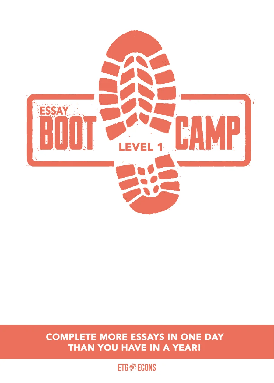 Level 1 Essay Bootcamp booklet